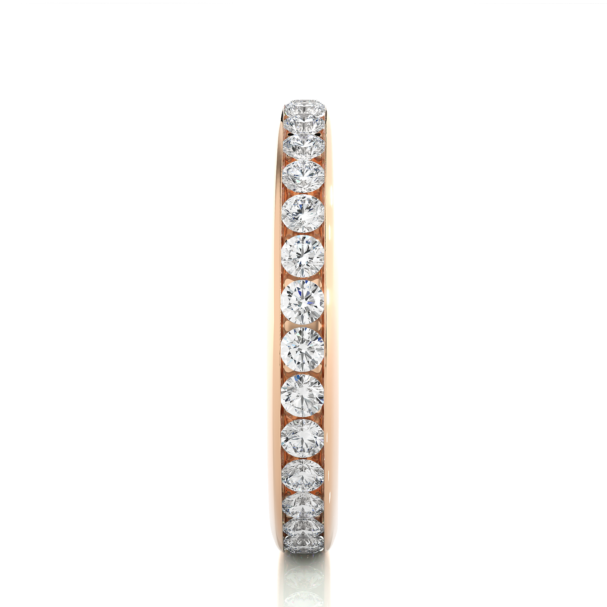 0.96 Carat G Color VS1 Clarity Diamond Studded Natural Diamond Ring.